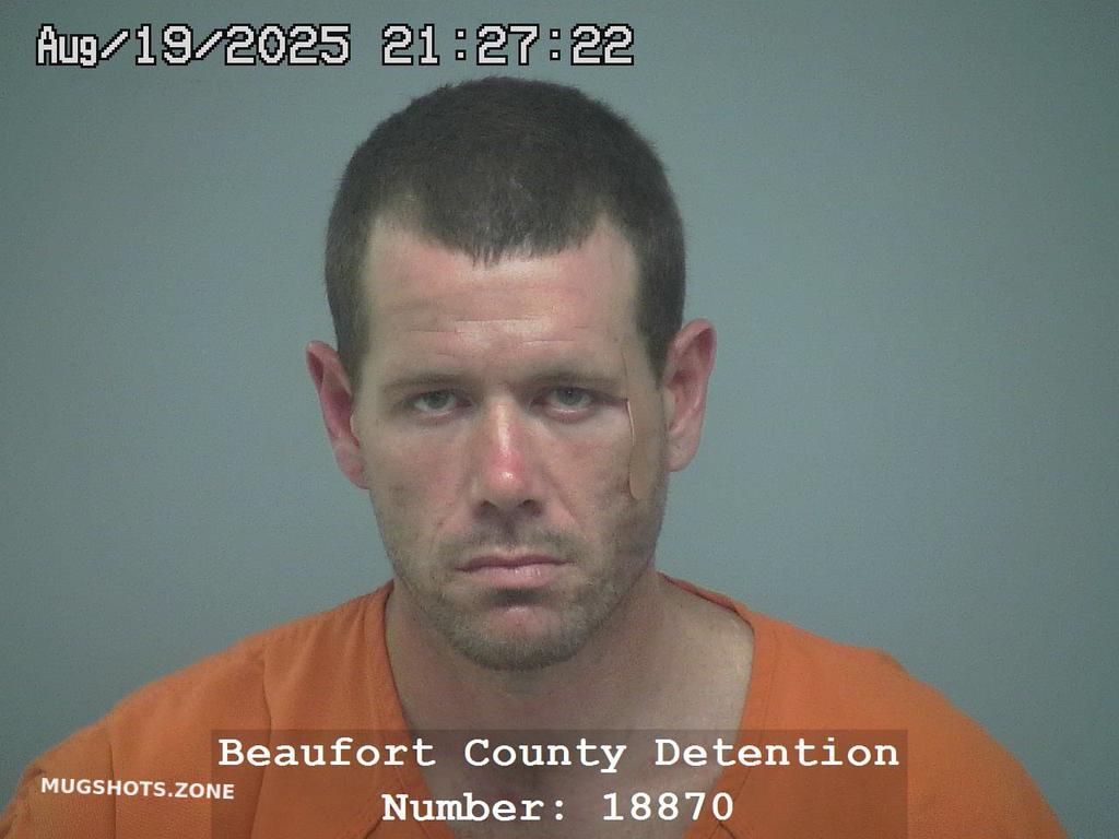 JORDAN RAY TIGER 08/19/2025 - Beaufort County Mugshots Zone