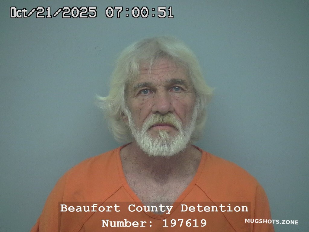 DAVID R RHODES 10/21/2025 - Beaufort County Mugshots Zone