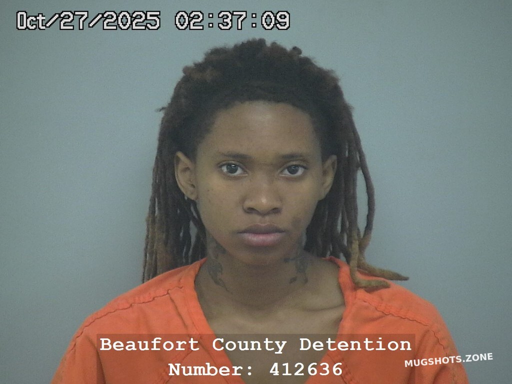 ZQUAERRIA LAYALLA ALLEN 10/27/2025 - Beaufort County Mugshots Zone