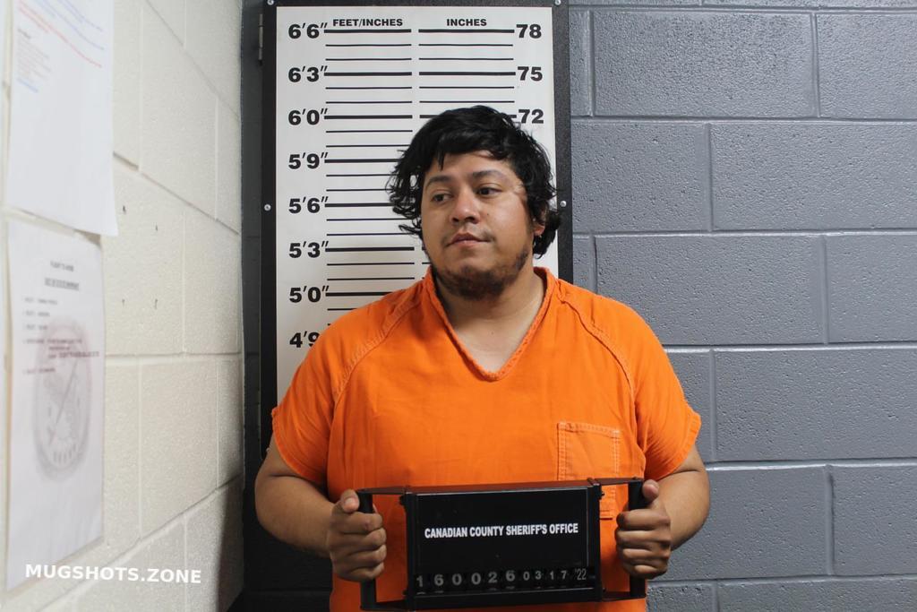 MARTINEZ OSCAR ANDRES 03/17/2022 - Canadian County Mugshots Zone