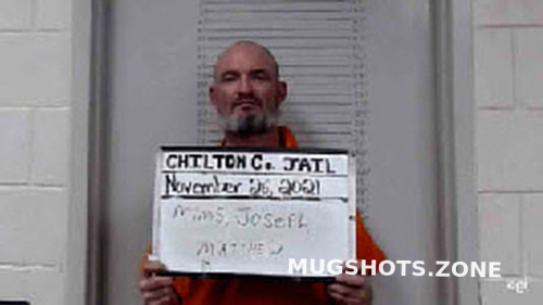 MIMS JOSEPH MATTHEW 11/26/2021 - Chilton County Mugshots Zone