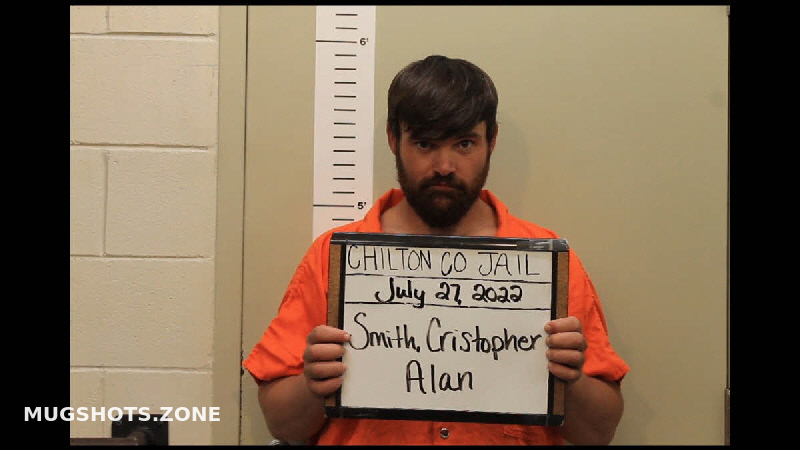 SMITH CHRISTOPHER ALAN 08/24/2022 - Chilton County Mugshots Zone