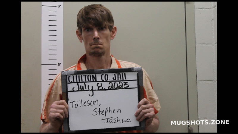 Tolleson Stephen Joshua 07082023 Chilton County Mugshots Zone 9009