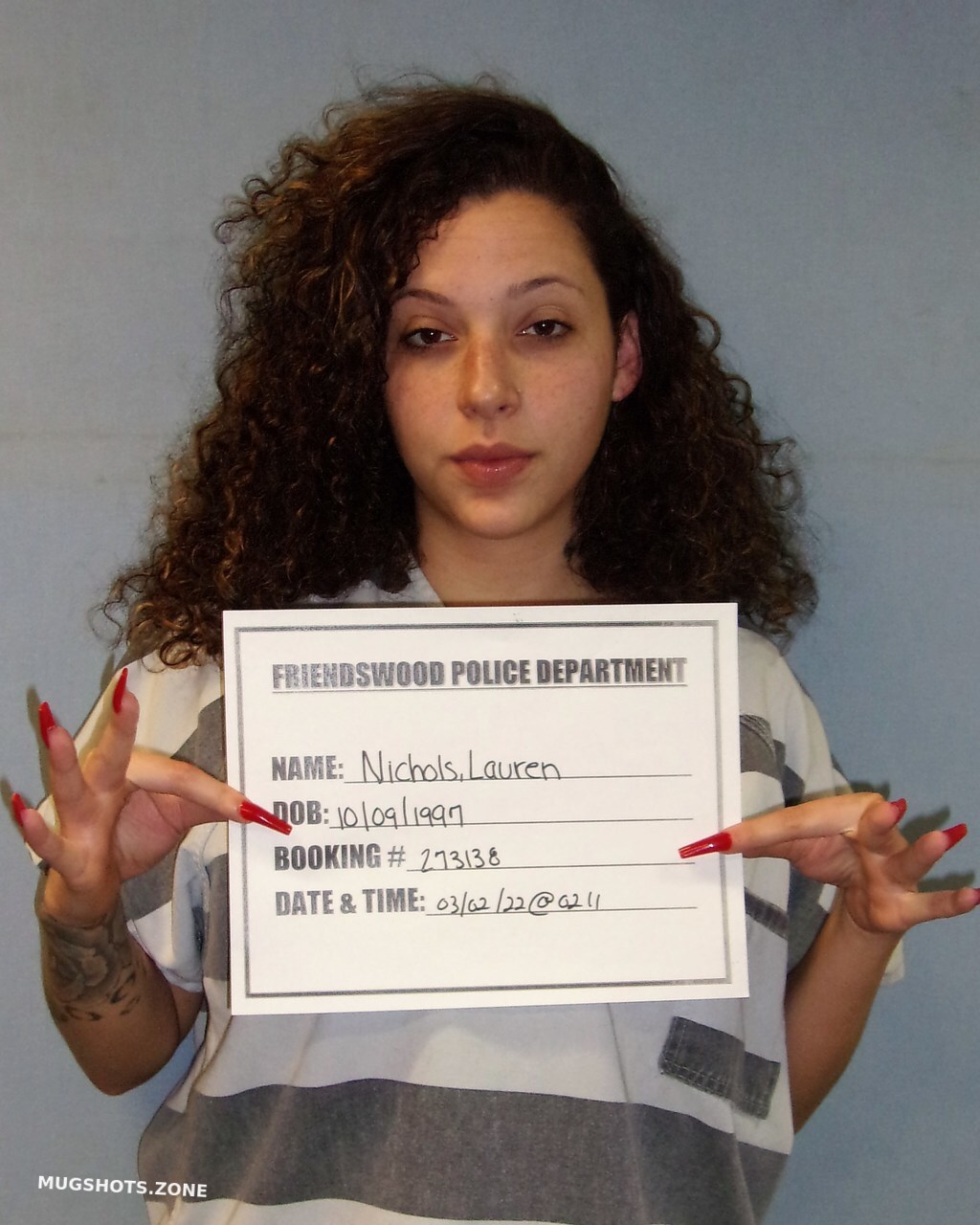 NICHOLS LAUREN MICHELLE 03/02/2022 - Harris County Mugshots Zone