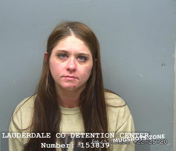 JEFFREYS LAUREN MAKENZIE 02/17/2025 Lauderdale County Mugshots Zone