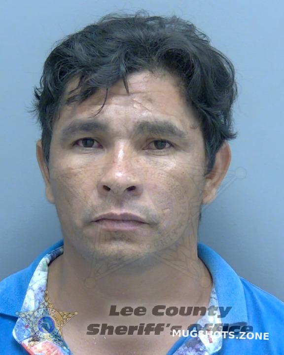CARDENAL MEZA WILBER ALEJANDRO 07/07/2024 Lee County Mugshots Zone