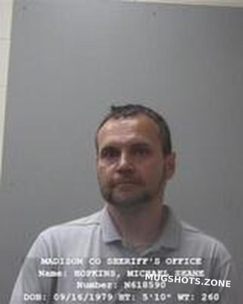 MICHAEL SHANE HOPKINS 09/08/2022 - Madison County Mugshots Zone