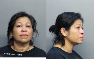 SANCHEZSANTOS LOURDES VERONICA 08/13/2022 - Miami-Dade County Mugshots Zone