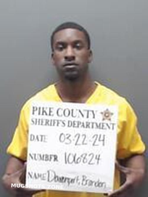 Brandon Rakeem Davenport 03 22 2024 Pike County Mugshots Zone