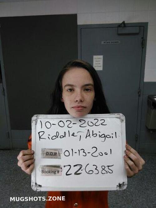 RIDDLE ABIGAIL 10/02/2022 - Sebastian County Mugshots Zone