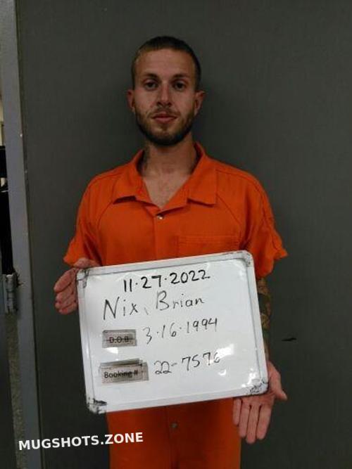 NIX BRIAN ALLEN 11/27/2022 Sebastian County Mugshots Zone