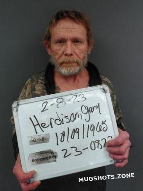 HERDISON GARY JOE 02/08/2023 Sebastian County Mugshots Zone