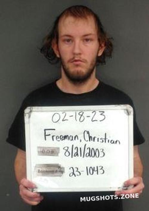 FREEMAN CHRISTIAN 02/18/2023 Sebastian County Mugshots Zone