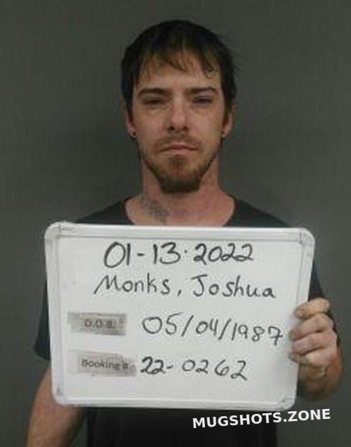 Monks Joshua Dwayne 02 21 2023 Sebastian County Mugshots Zone