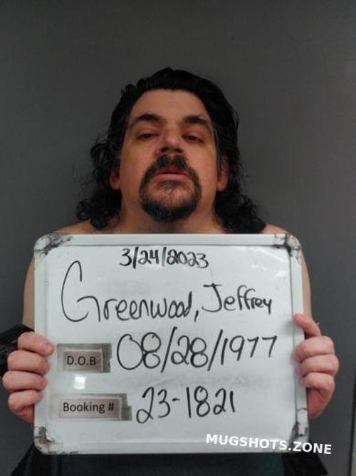 GREENWOOD JEFFREY DON 03/23/2023 Sebastian County Mugshots Zone