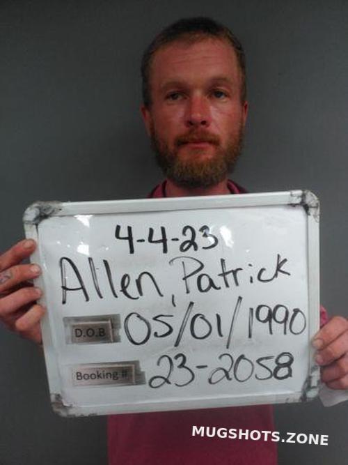 ALLEN PATRICK BRUCE 04/04/2023 Sebastian County Mugshots Zone