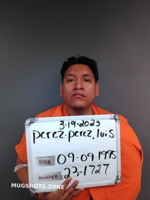 PEREZ-PEREZ LUIS ERNESTO 05/20/2023 - Sebastian County Mugshots Zone