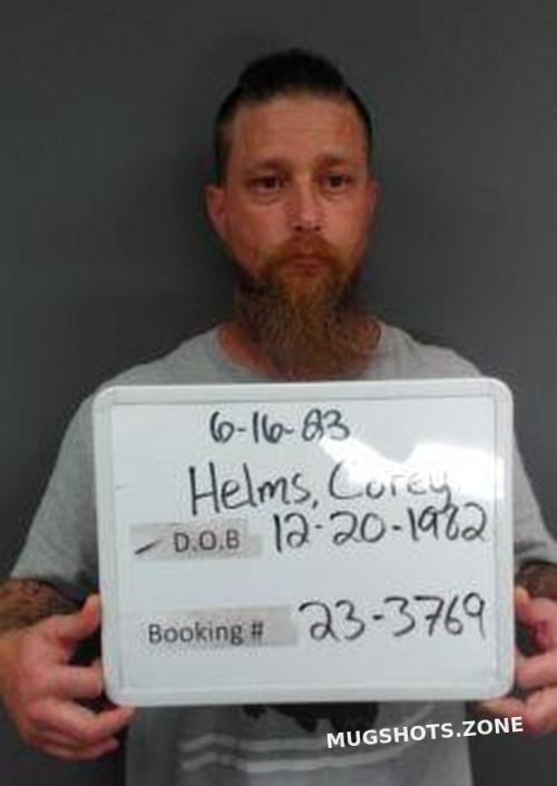 HELMS COREY ALLEN 06/22/2023 Sebastian County Mugshots Zone