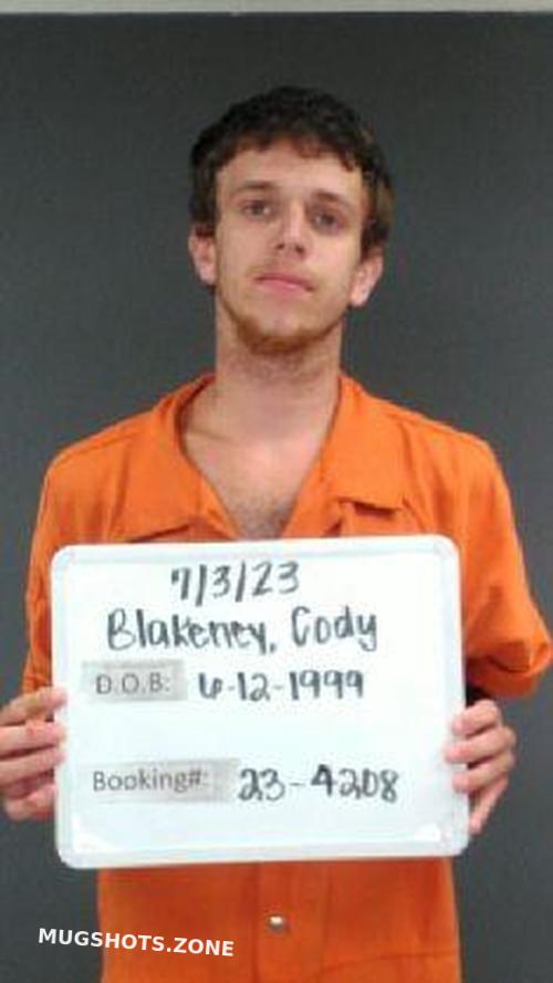 BLAKENEY CODY LEE 07/03/2023 Sebastian County Mugshots Zone