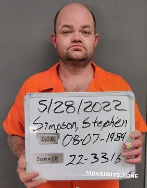 SIMPSON STEPHEN EDWARD JUNIOR 09/01/2023 Sebastian County Mugshots Zone