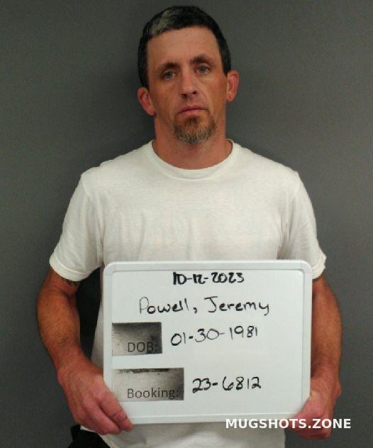 Powell Jeremy Wayne 10 12 2023 Sebastian County Mugshots Zone