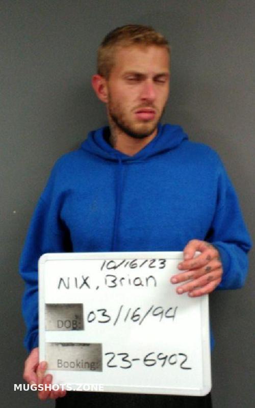 NIX BRIAN ALLEN 10/25/2023 Sebastian County Mugshots Zone