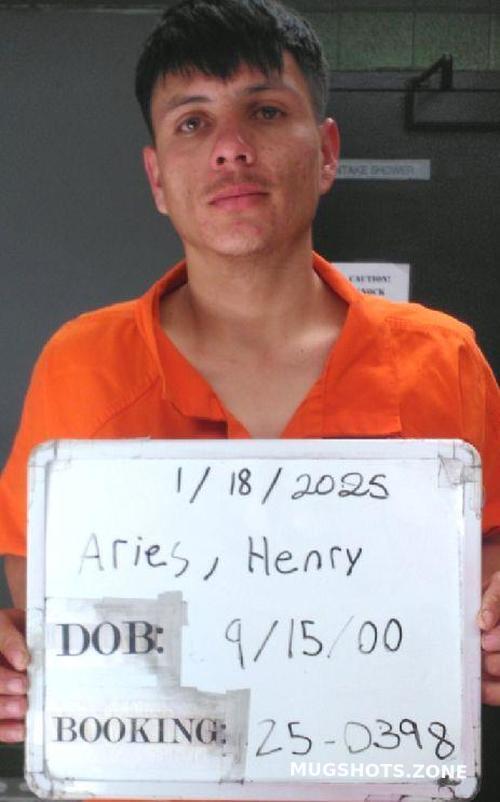 ARIES HENRY 01/18/2025 Sebastian County Mugshots Zone