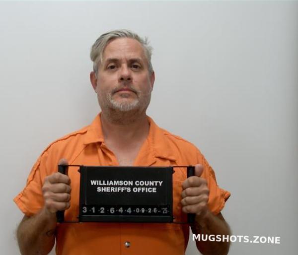 COOK DEREK GENE 09/26/2025 Williamson County Mugshots Zone