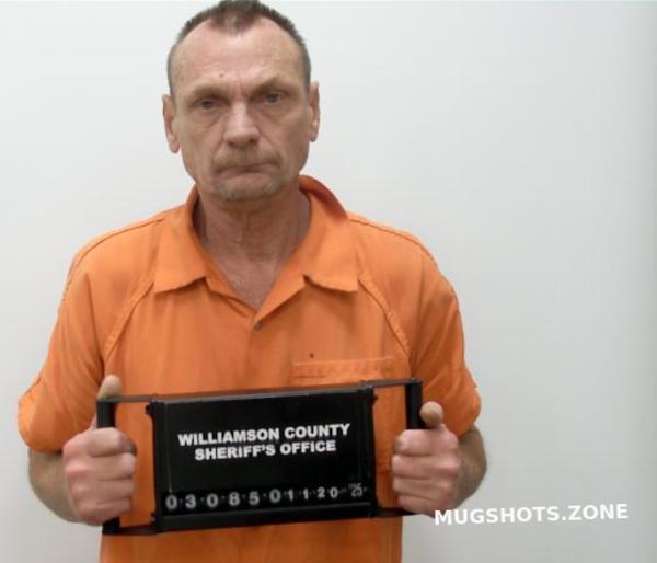 WILLIAMS BRUCE ERIC 11/20/2025 Williamson County Mugshots Zone